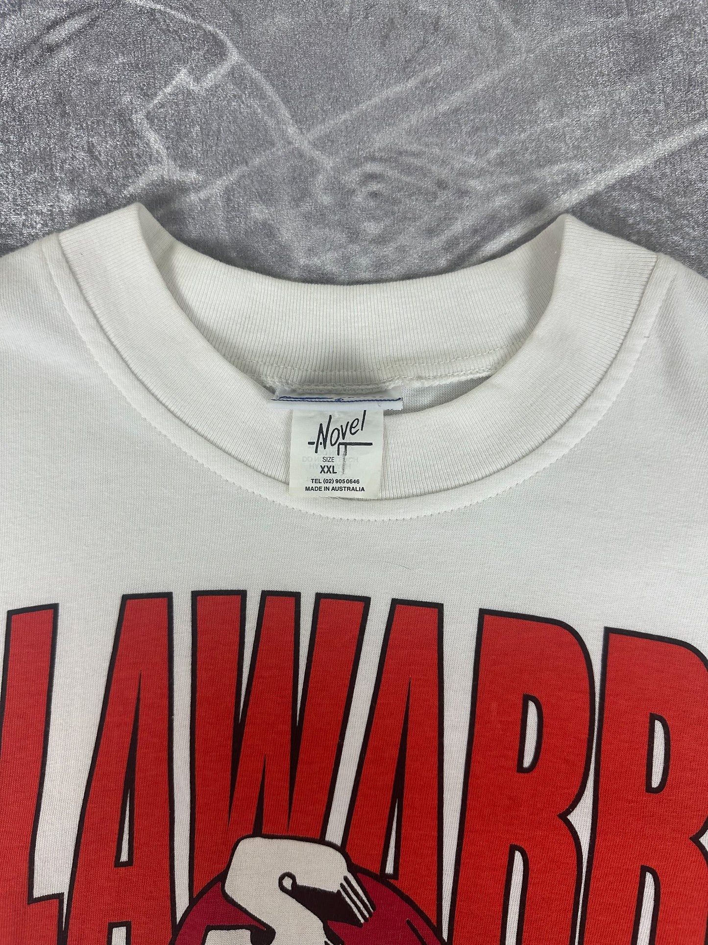 Vintage 90s Illawarra Steelers NSW Rugby League T-Shirt (2XL)