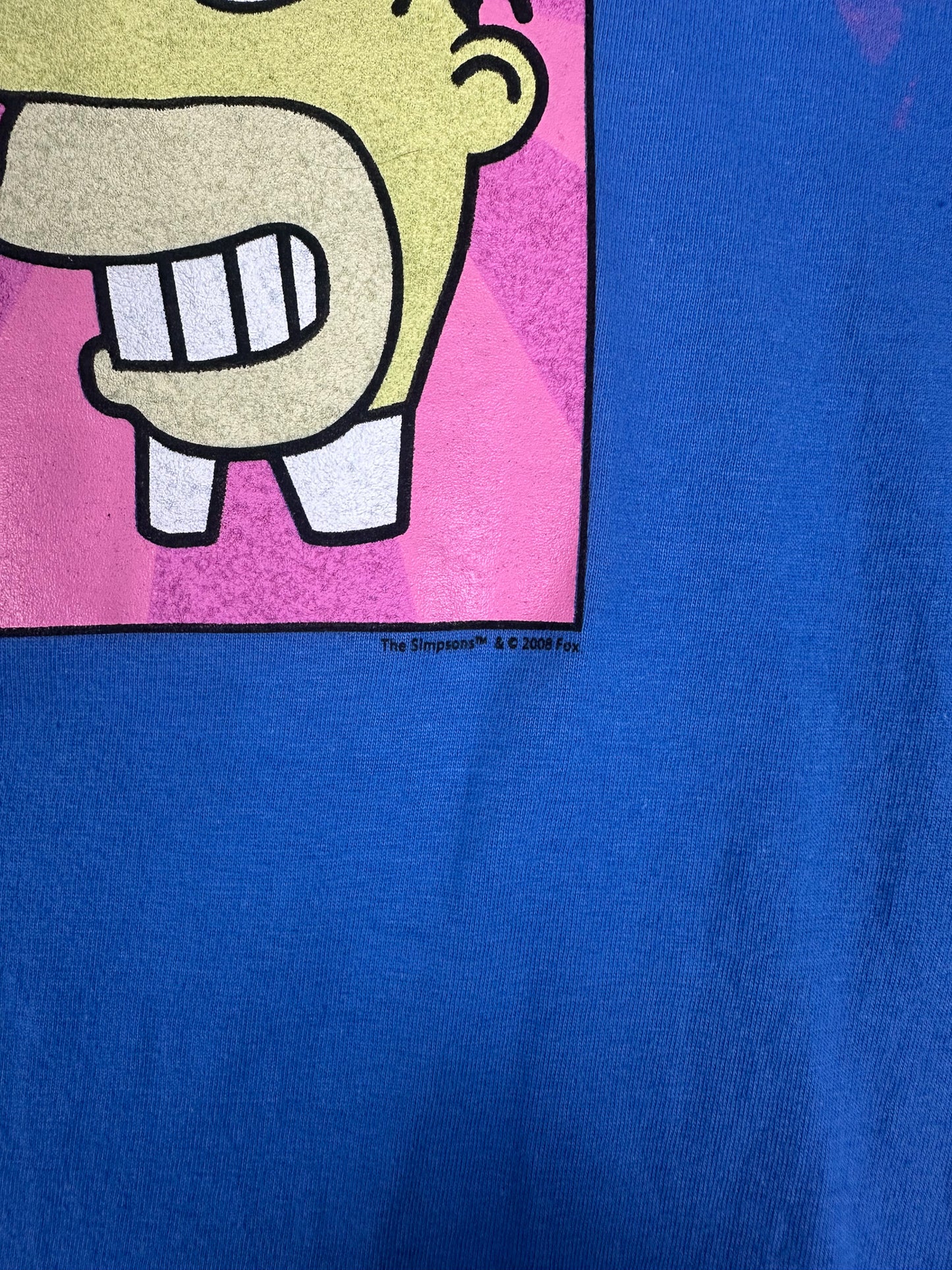 Preloved 2008 The Simpsons Mr. Sparkle Japanese Graphic T-Shirt (XL)
