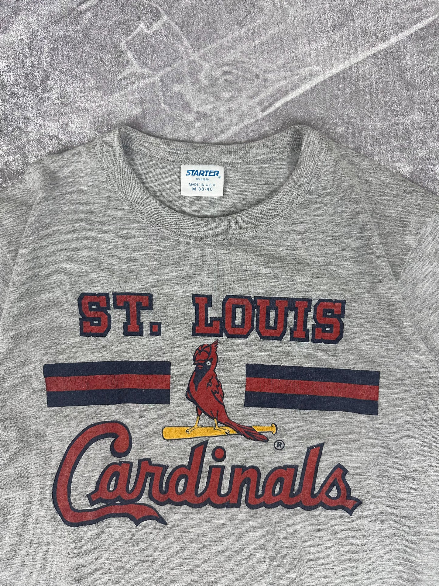 Vintage 90s Starter St. Louise Cardinals MLB T-Shirt (M)