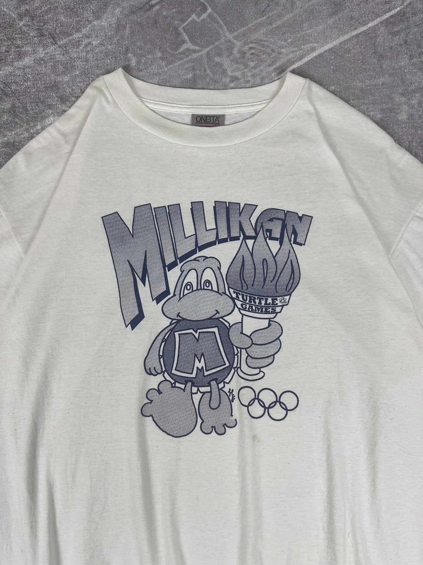 Vintage 00s Millikan Turtle Games 2000 Olympic T-Shirt (XL)