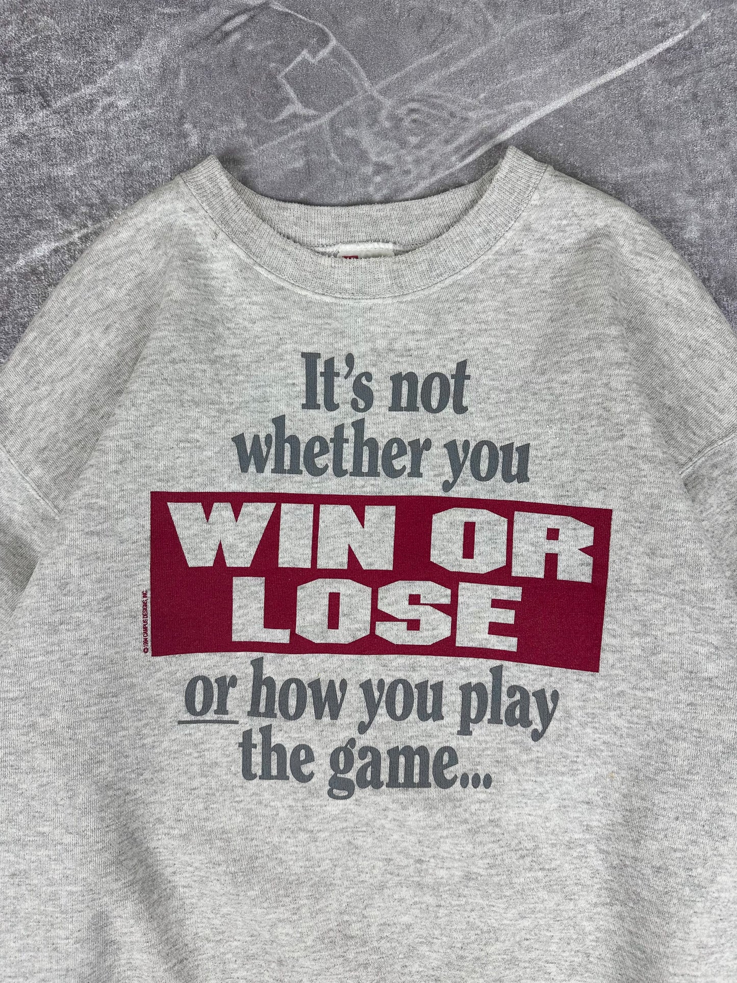 Vintage 1994 University of Alabama Crimson Tide vs Auburn Tigers Sweatshirt (XL)