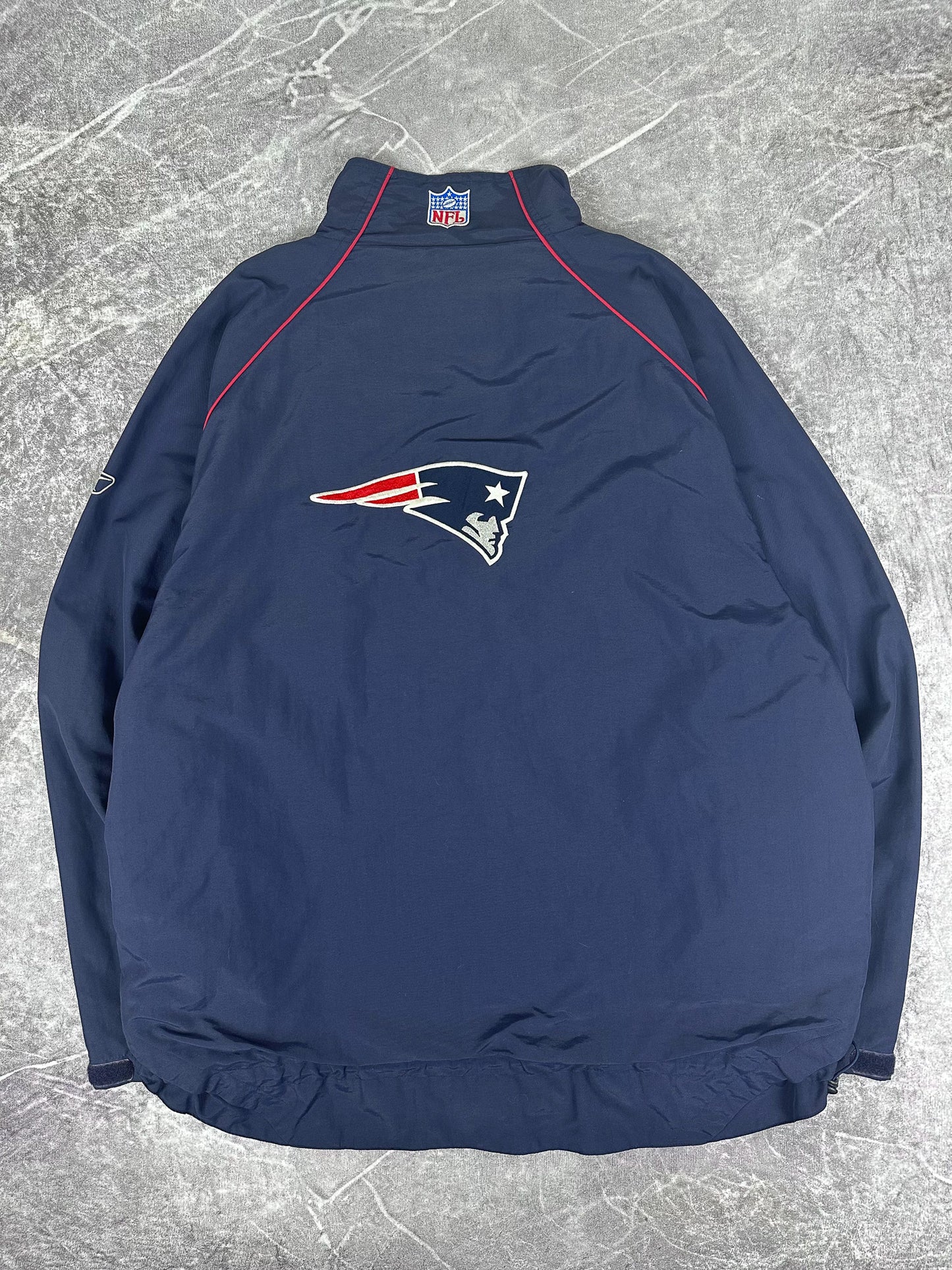 Vintage 00s Reebok New England Patriots NFL Jacket (XL)