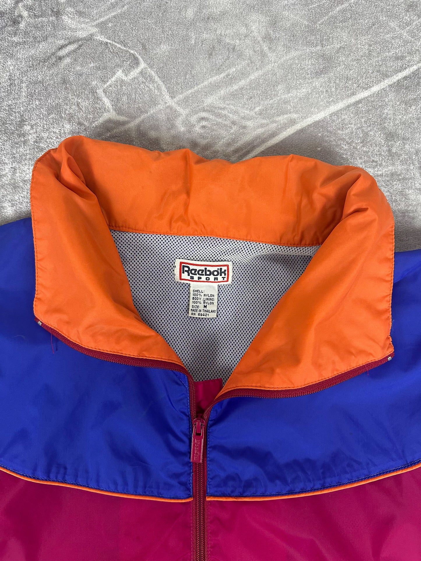 Vintage 90s Reebok BOUNDLESS Vented Windbreaker (M)