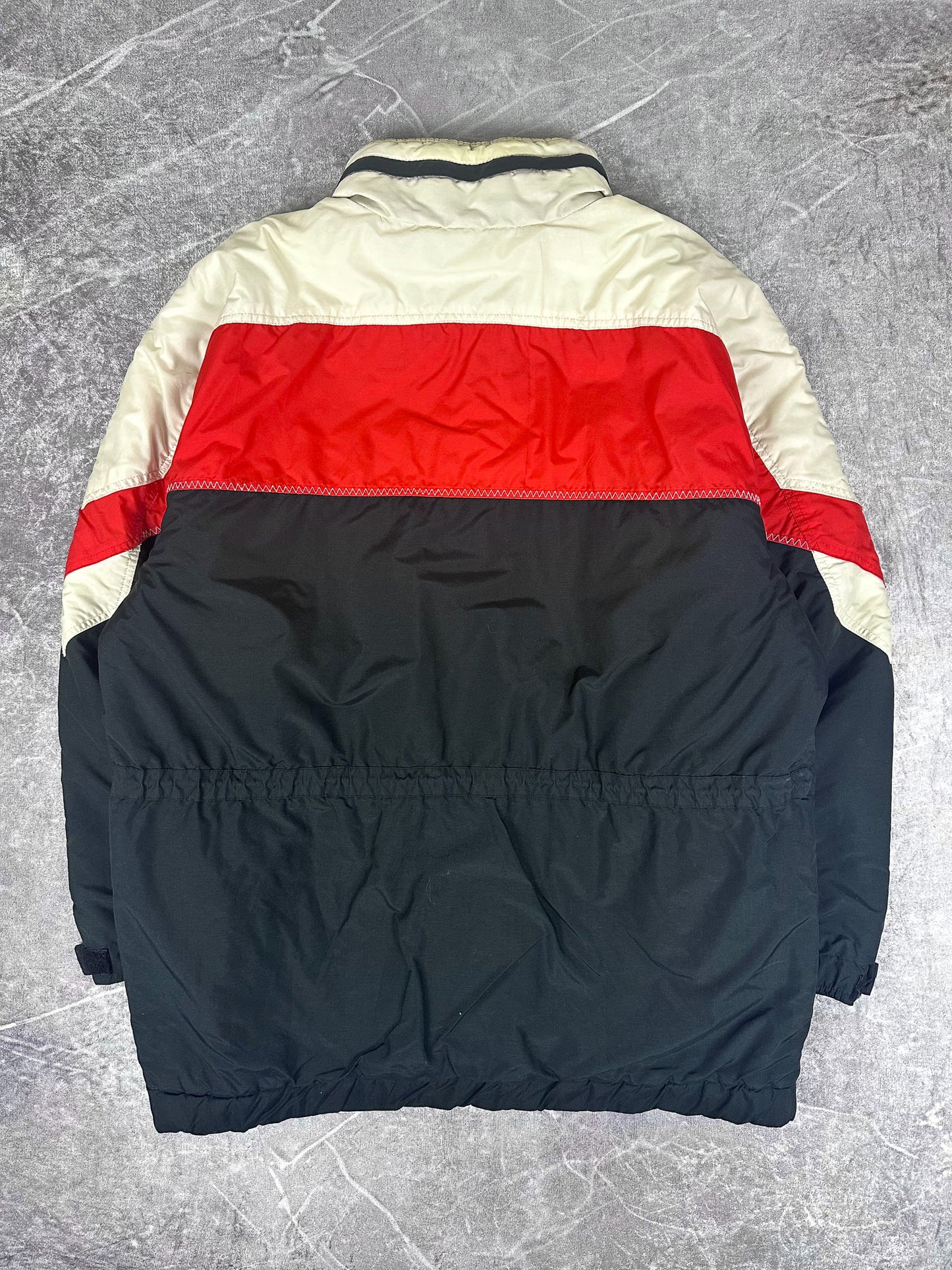 Vintage 90s Fila Italia Colour Block Heavy Parka (L)
