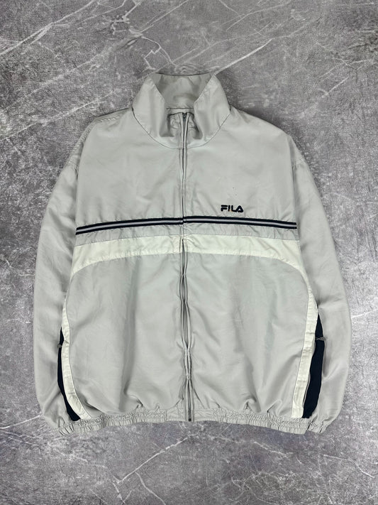 Vintage 00s Fila Embroidered Multi Panel Windbreaker Jacket (XL)