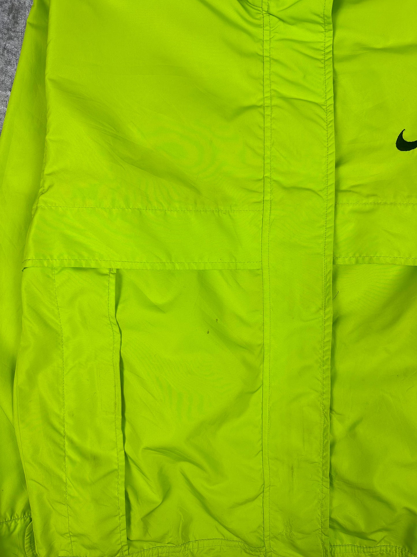 Vintage 90s Nike Utility Foldable Shoulder Pouch Bag Packable Windbreaker Jacket (S)