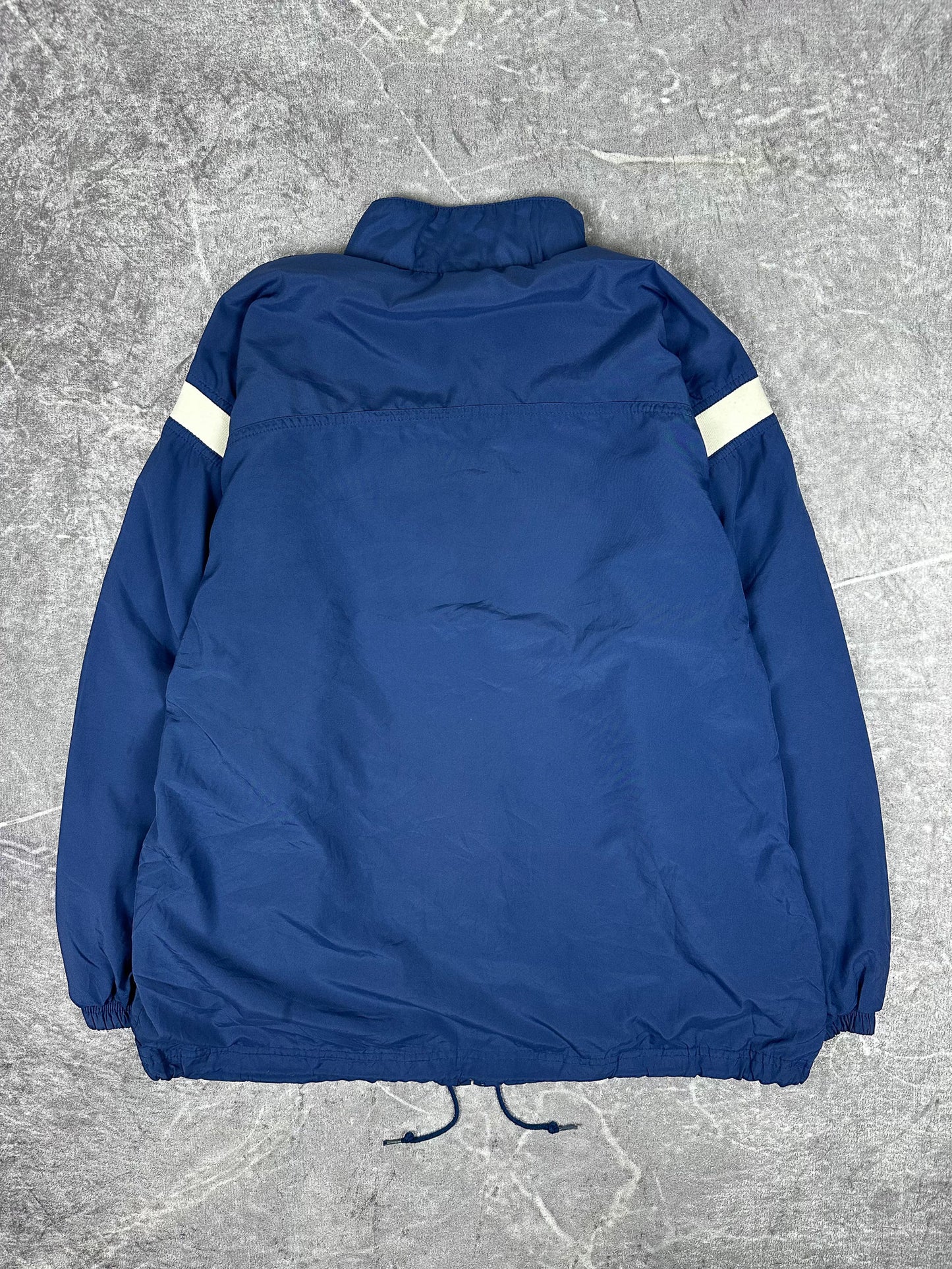 Vintage 90s Reebok Embroidered Spellout Windbreaker Jacket (M)