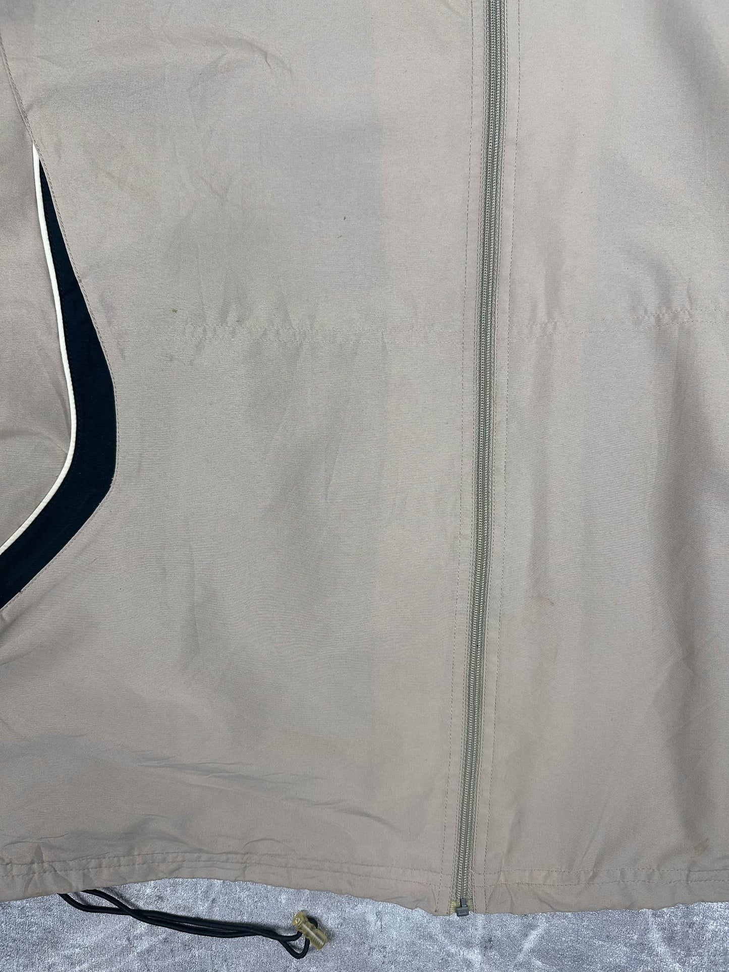 Vintage 00s Reebok Small Embroidered Logo Spellout Windbreaker Jacket (L)