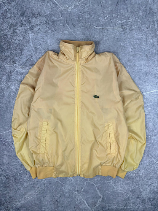Vintage 90s Lacoste Small Patch Logo Lightweight Bomber Jacket (M)