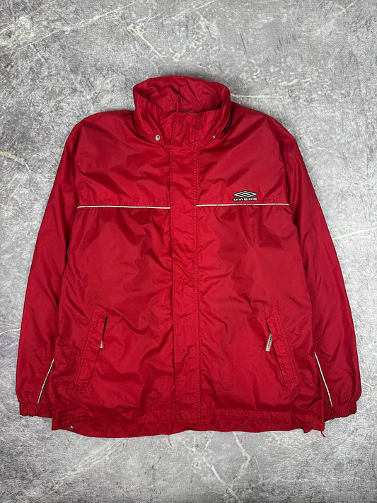 Vintage 90s Umbro 3M Small Logo Windbreaker Jacket (L)