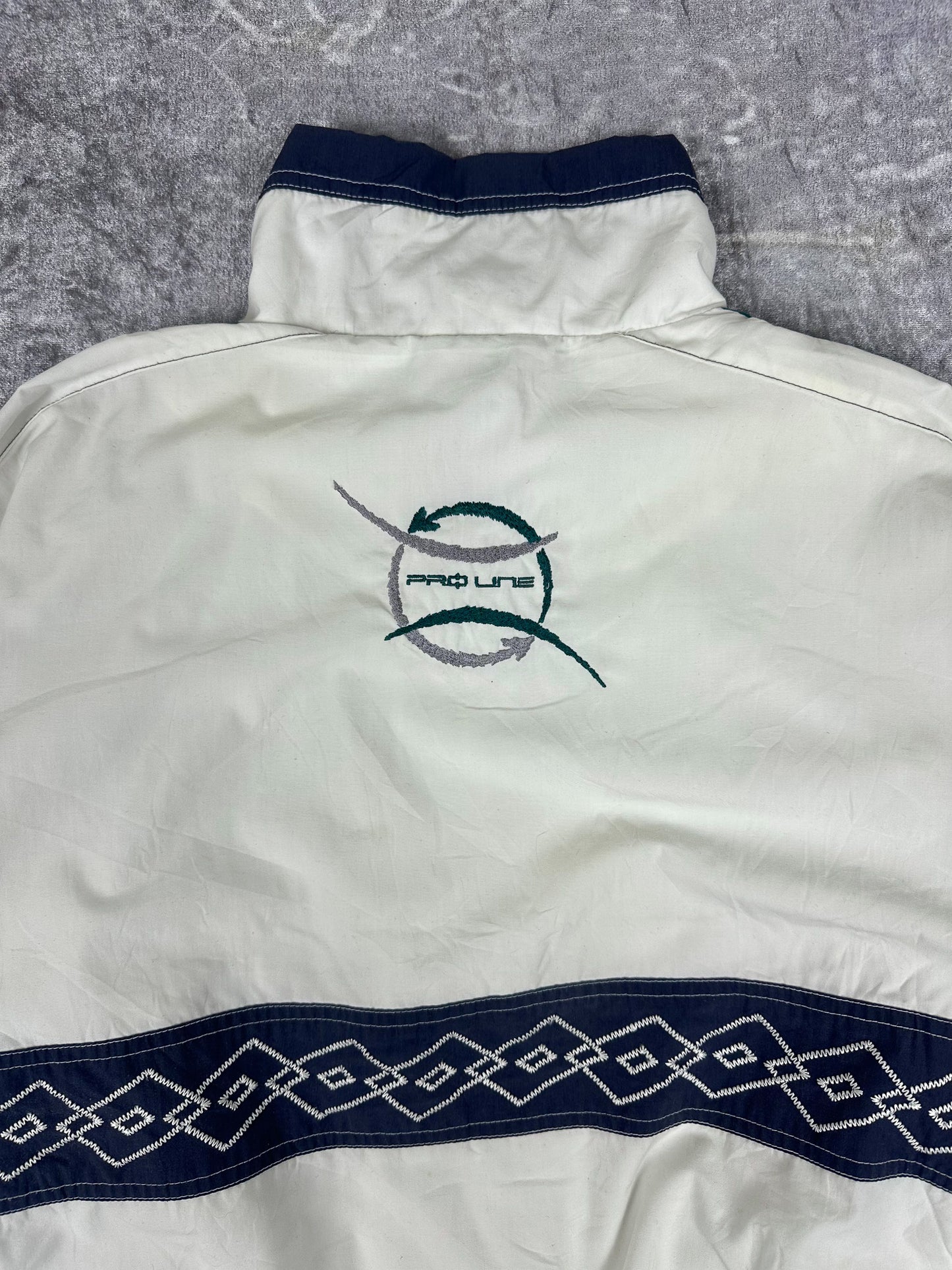 Vintage 90s Lotto Pro Line Tennis Windbreaker Jacket (XL)