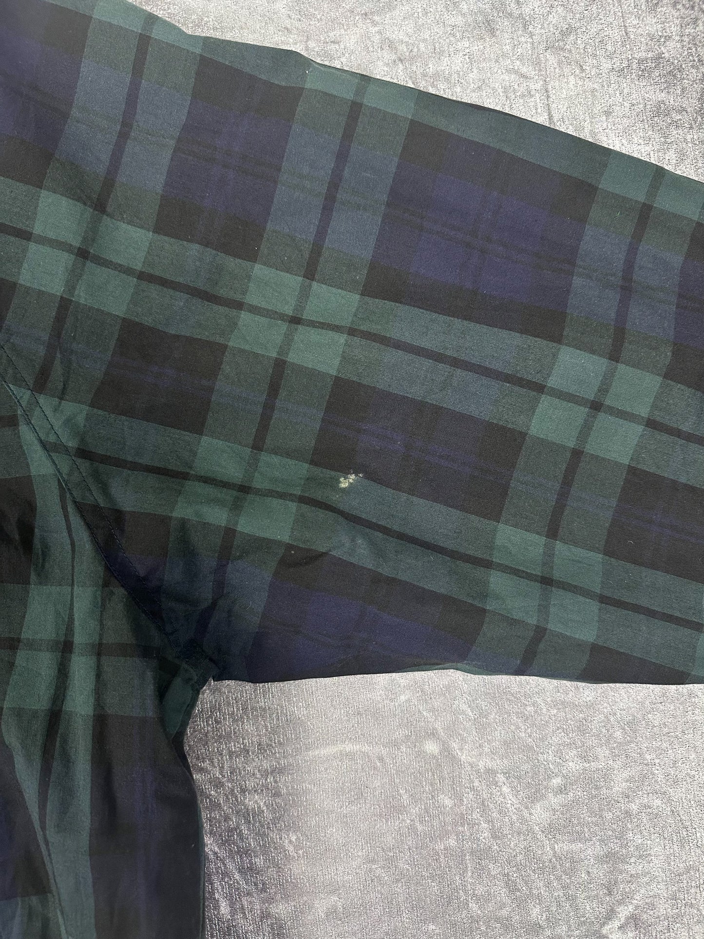 Vintage 90s Nautica Reversible Plaid Sailing Windbreaker Jacket (L)