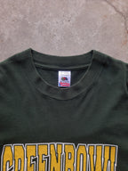 Vintage 90s Greenbowl Packers NFL Greenbay Packers Weed Parody T-Shirt (XL)