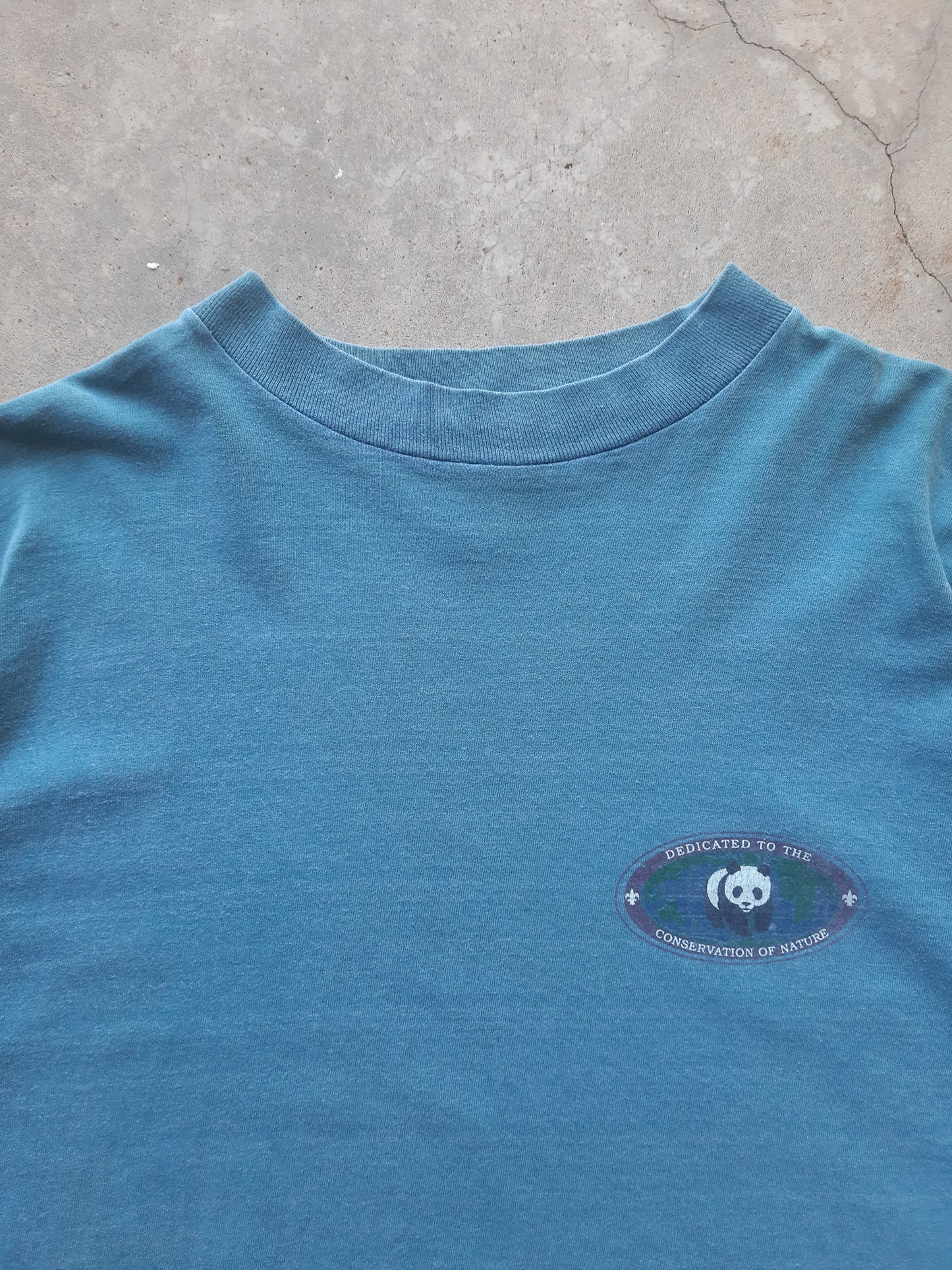 Vintage 90s World Wildlife Fund Collection by Thomson Earth Expedition T-Shirt (XL)