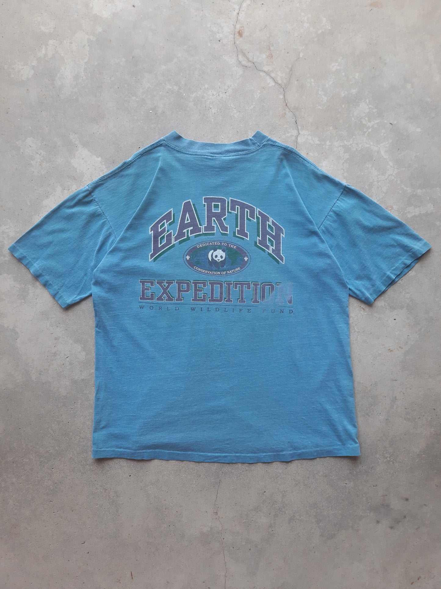 Vintage 90s World Wildlife Fund Collection by Thomson Earth Expedition T-Shirt (XL)