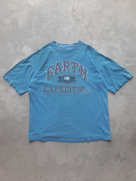 Vintage 90s World Wildlife Fund Collection by Thomson Earth Expedition T-Shirt (XL)