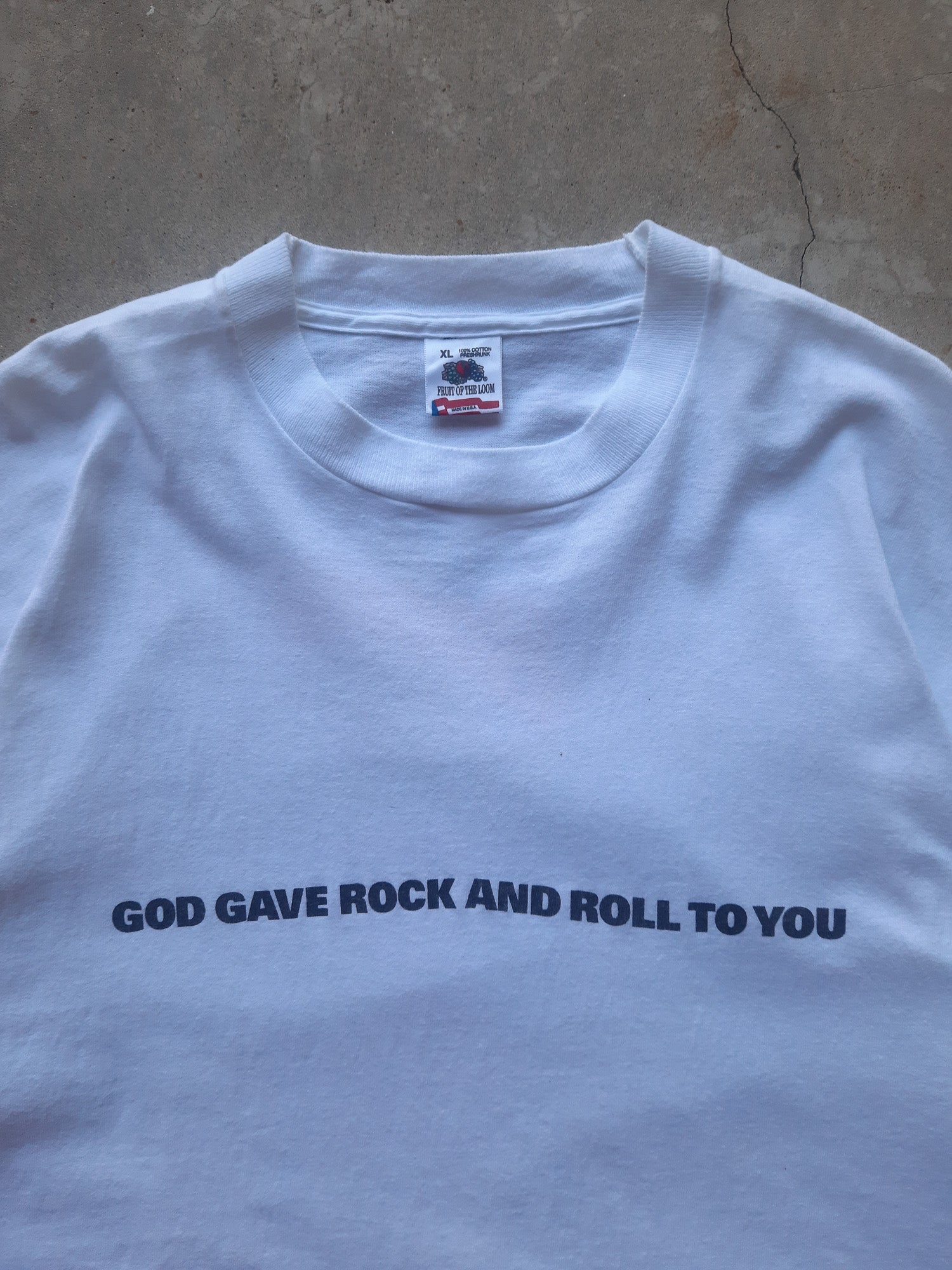 Vintage 1991 Interscope Records Bill & Ted's Bogus Journey Movie Soundtrack T-Shirt (XL)