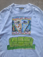 Vintage 90s Fred Babb 'Good Art Won't Match Your Sofa' Art T-Shirt (L)