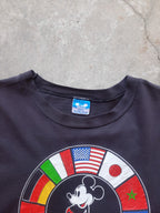 Vintage 80s Walt Disney World EPCOT Centre Mickey Mouse T-Shirt (OSFA)