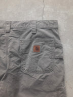 Preloved Carhartt B147 Original Fit Carpenter Canvas Workwear Shorts (35)