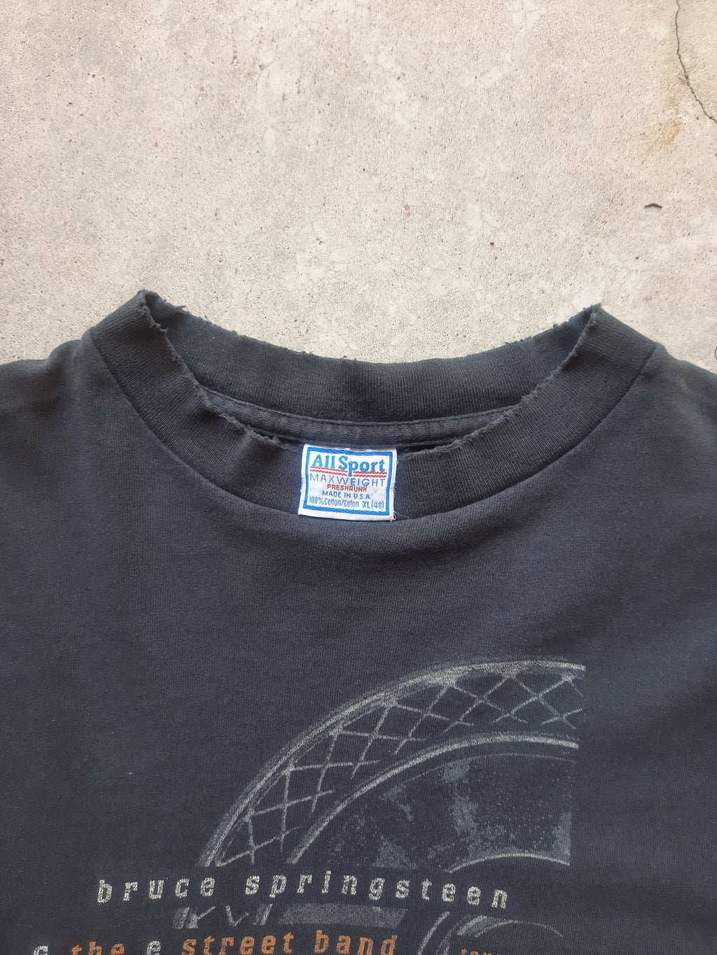 Vintage 1999 Bruce Springsteen & The E Street Band Tour T-Shirt (XL)