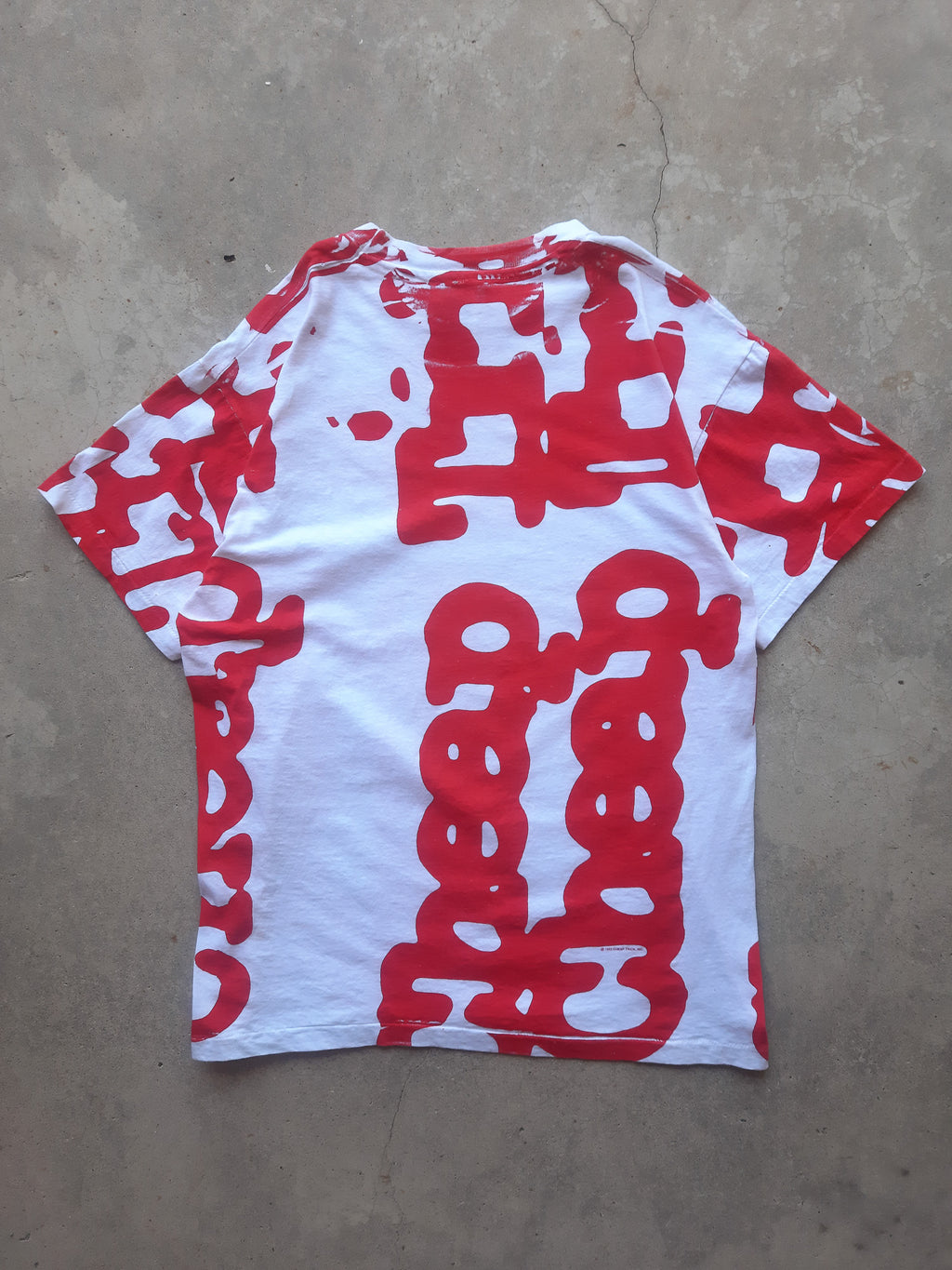 Vintage 1993 Cheap Trick All Over Print Tour T-Shirt (L)