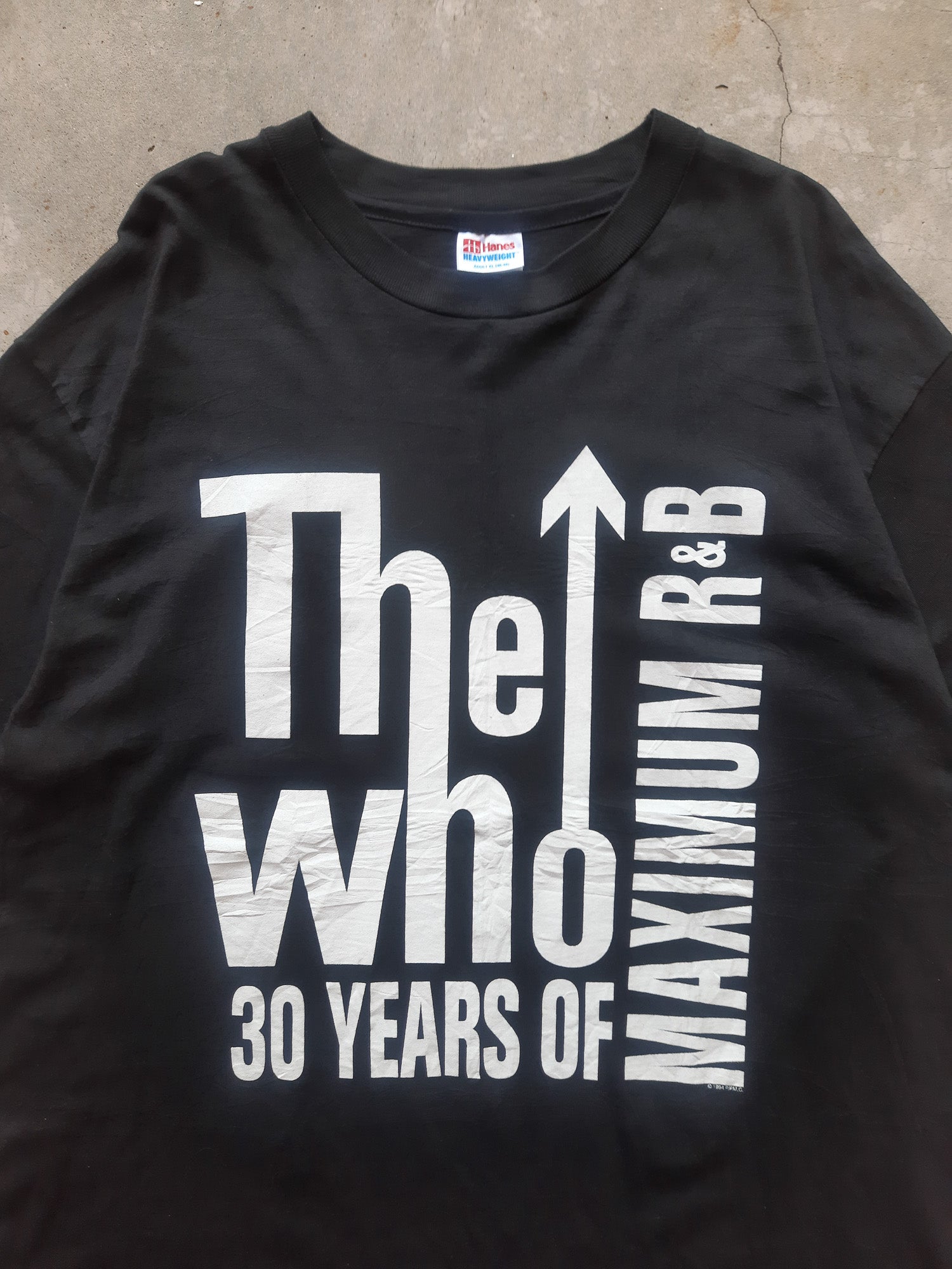 Vintage 1994 The Who 30 Years of Maximum R&B Album T-Shirt (XL)
