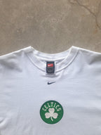 Vintage 90s Nike Team Boston Celtics NBA Centre Swoosh Long Sleeve T-Shirt (L)
