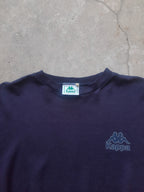 Vintage 80s Kappa Small Logo Sweatshirt (L)