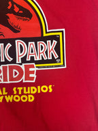 Vintage 1996 Universal Studios 'I Survived JURASSIC PARK' The Ride Singlet (L)