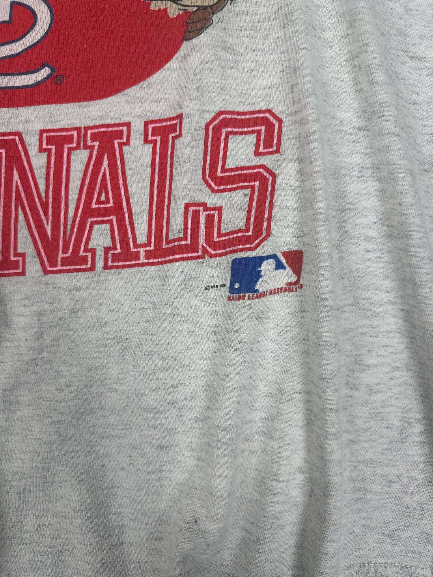 Vintage 1991 St. Louise Cardinals Looney Tunes MLB T-Shirt (L)