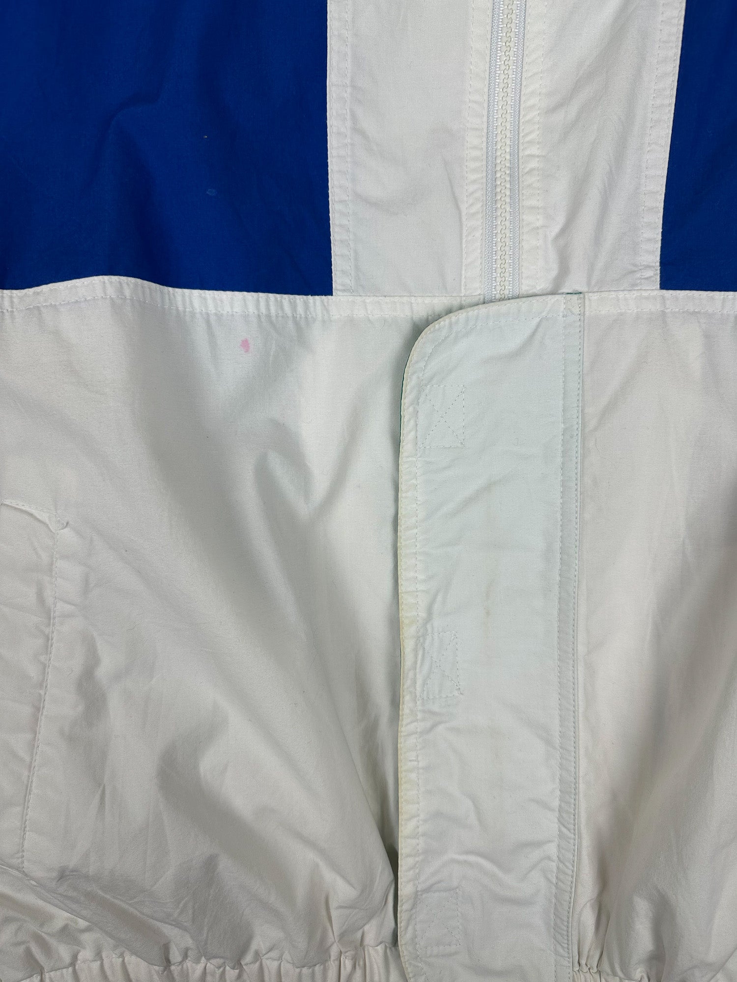 Vintage 90s Lacoste Colour Block Half Placket Windbreaker Jacket (XL)
