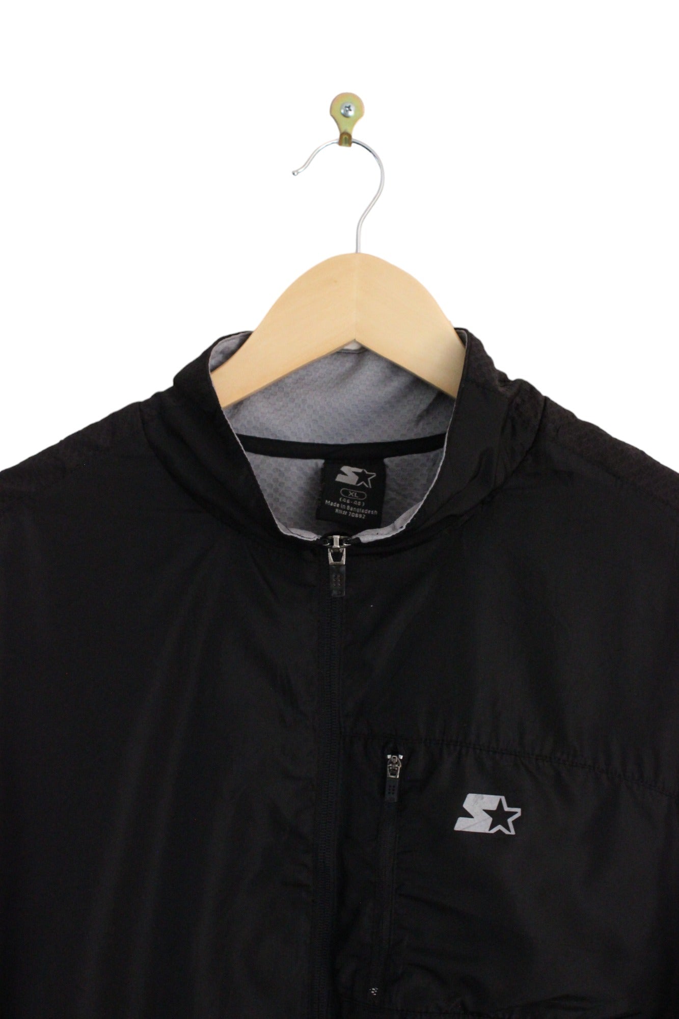 Vintage 00s Starter Brand Reflective Windbreaker (XL)