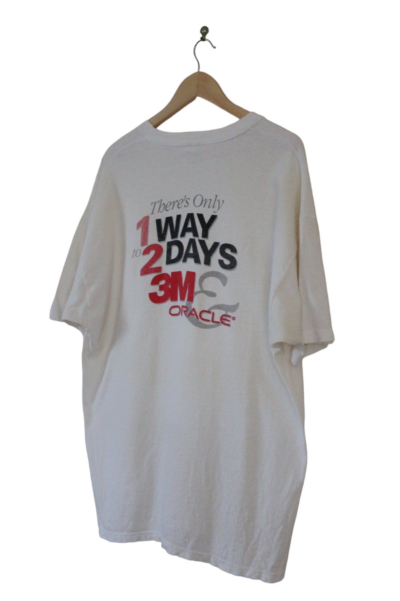 Vintage 90s 3M/Oracle T-Shirt (XL)