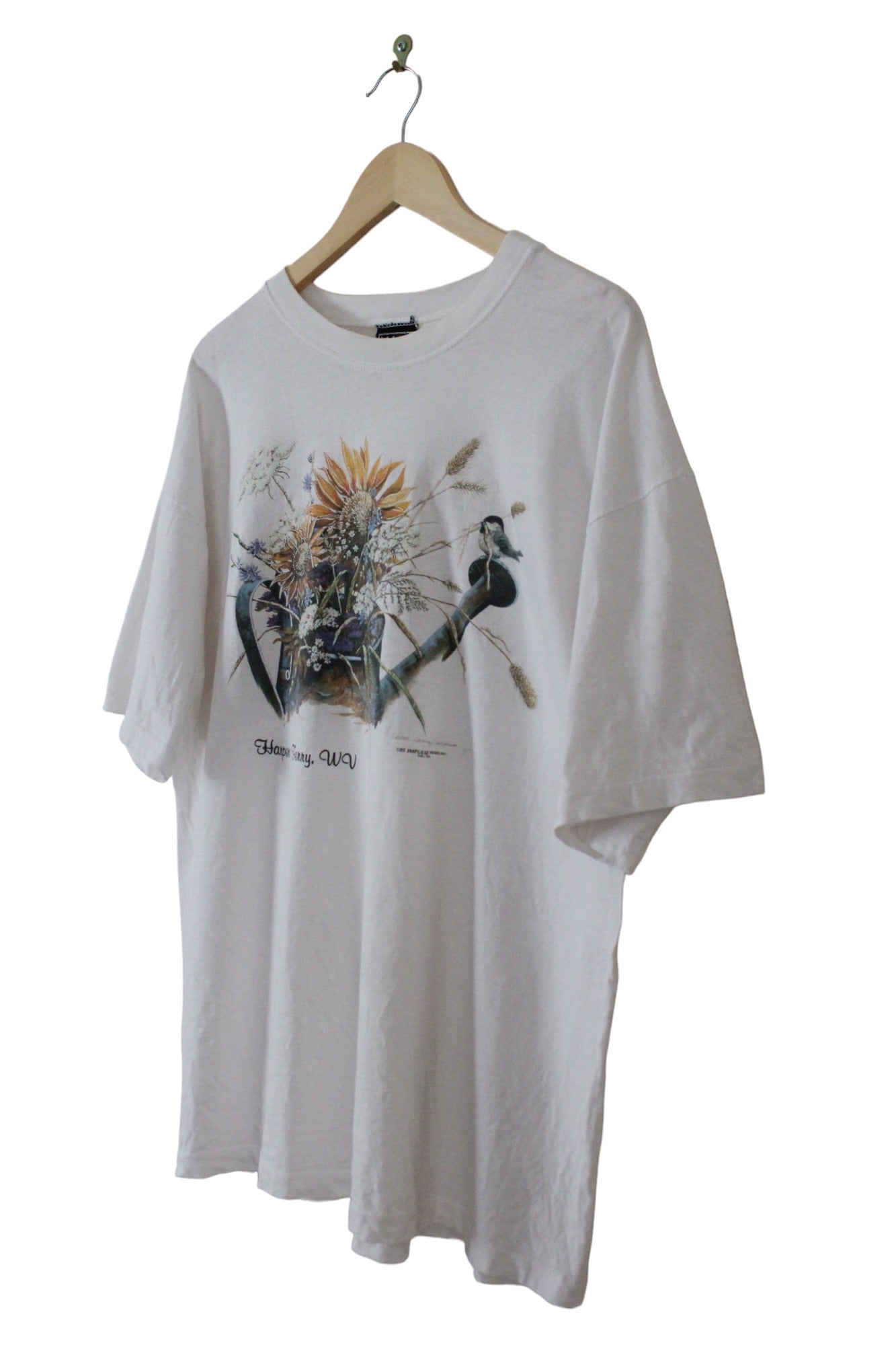 Vintage 1995 Impulse Wear Sunflower T-Shirt (XL)