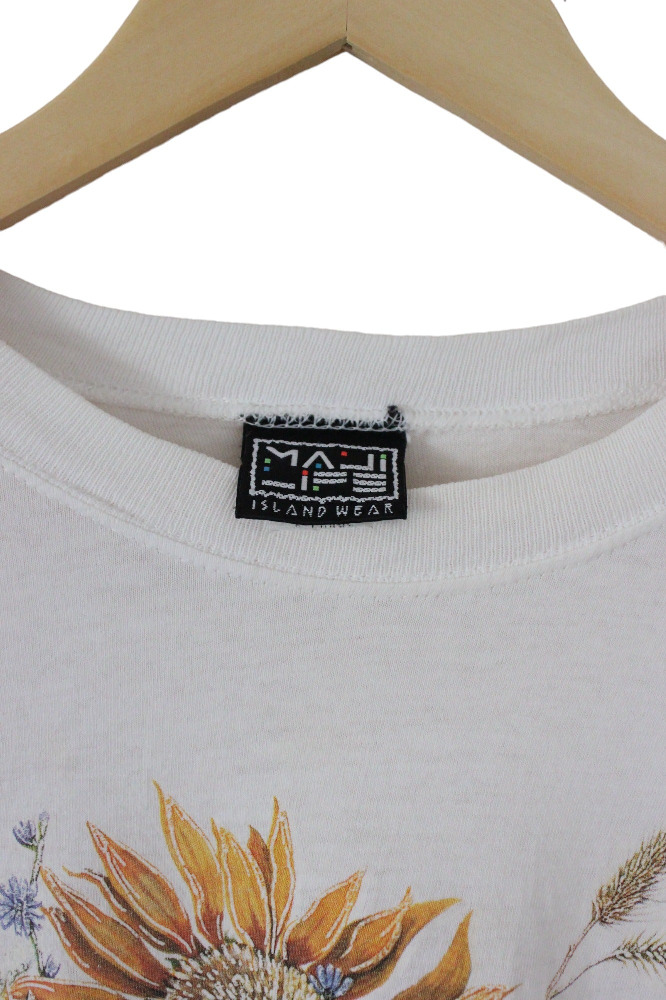 Vintage 1995 Impulse Wear Sunflower T-Shirt (XL)