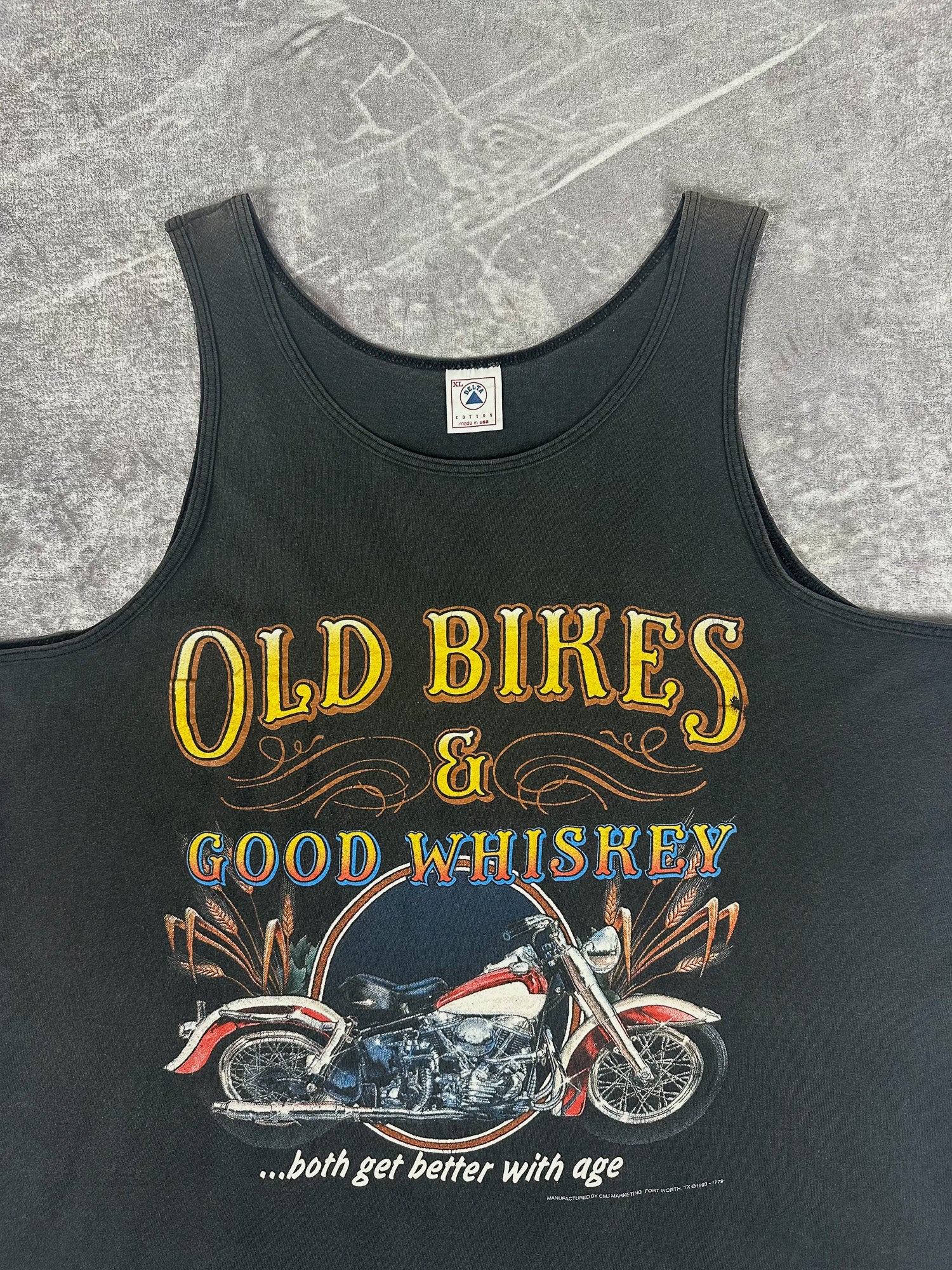 Vintage 1994 Sturgis Black Hills Rally Motorbike Singlet (XL)