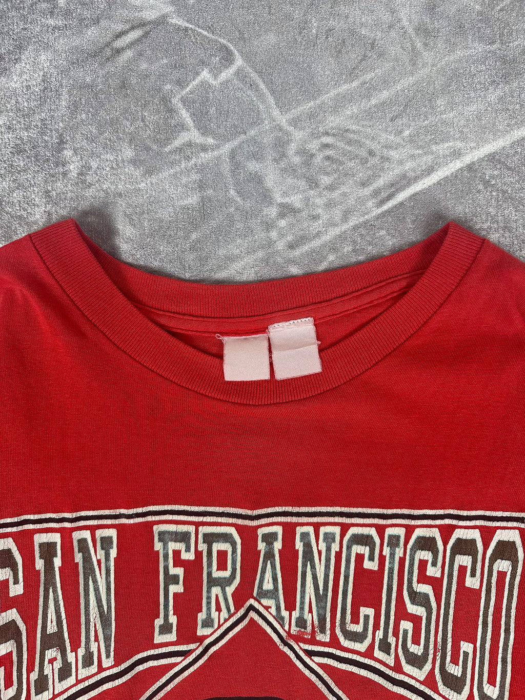 Vintage 80s Artex San Francisco 49s NFL Unisex T-Shirt (XL)