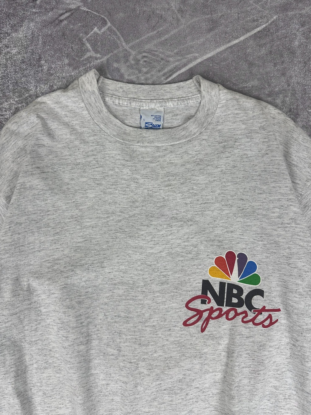 Vintage 90s Salem Sportswear NBC Sports T-Shirt (L)