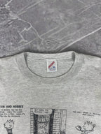 Vintage 1994 Calvin and Hobbes 'Field of View' T-Shirt (XL)