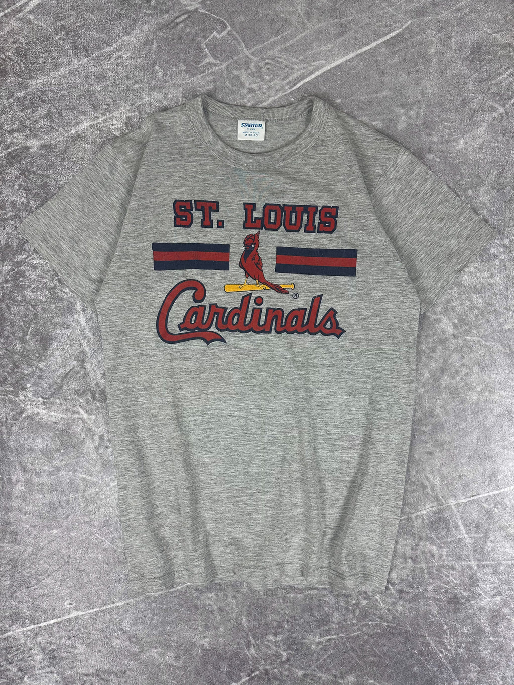 Vintage 90s Starter St. Louise Cardinals MLB T-Shirt (M)