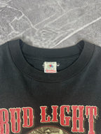 Vintage 90s Budwiser Bud Light Pure Country Saloon T-Shirt (XL)