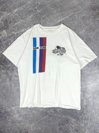 Vintage 80s BMW San Jose California Motorcycle Engine T-Shirt (XL)
