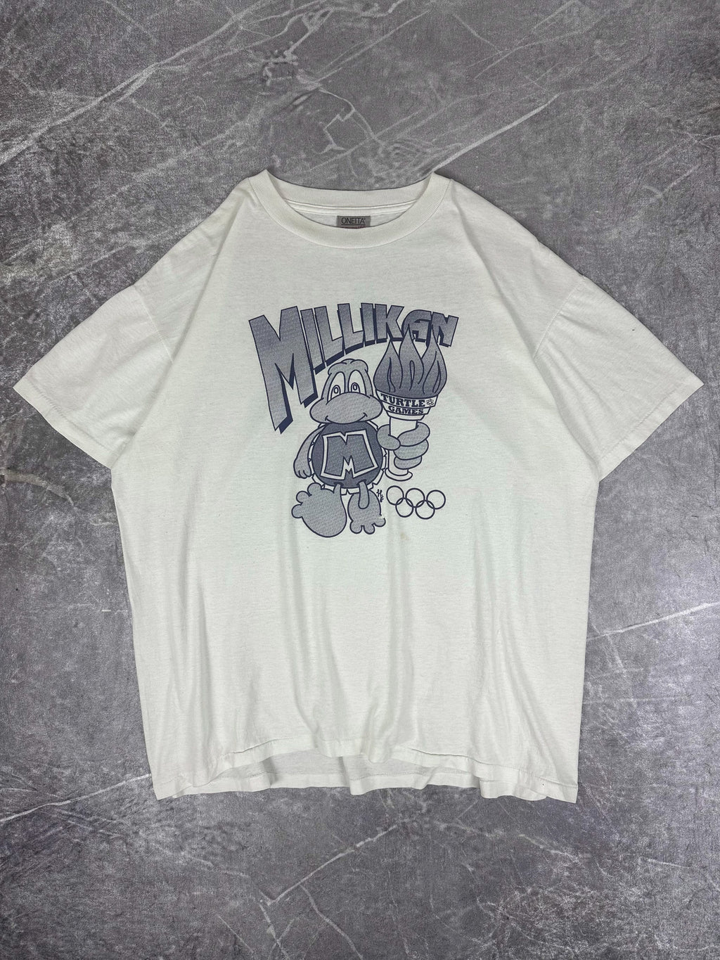 Vintage 00s Millikan Turtle Games 2000 Olympic T-Shirt (XL)