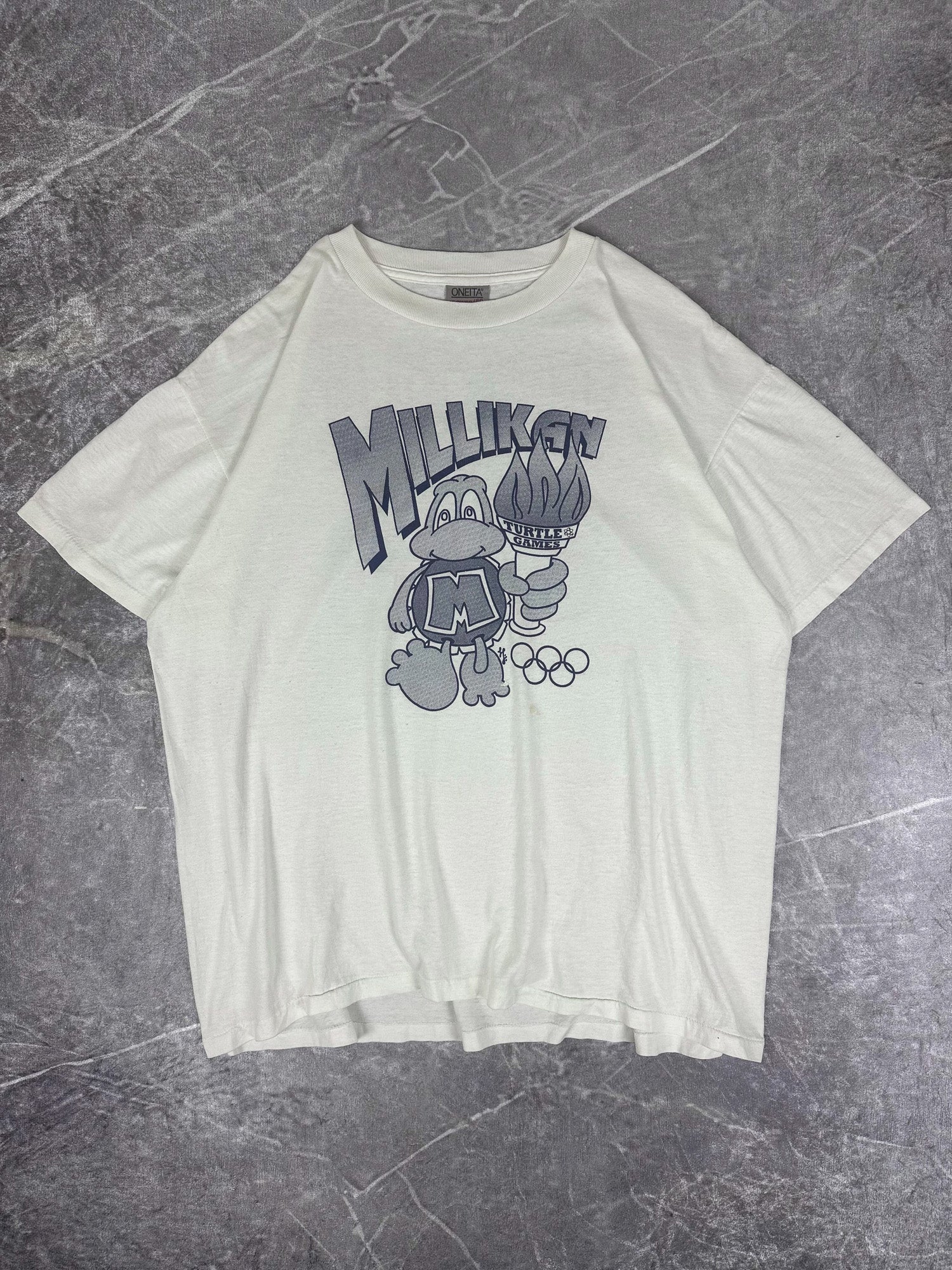 Vintage 00s Millikan Turtle Games 2000 Olympic T-Shirt (XL)