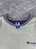 Vintage 90s Champion Colour Block Made in USA Sweatshirt (L)