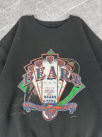 Vintage 1993 Chicago Bears NFL Spellout Graphic Sweatshirt (L)