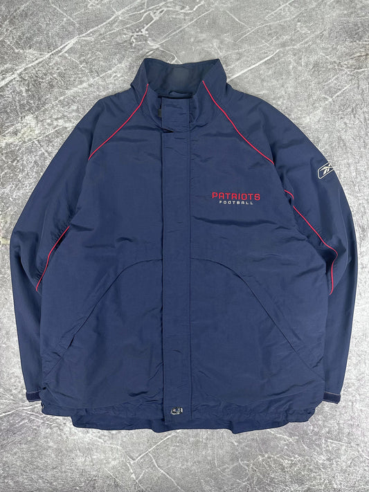 Vintage 00s Reebok New England Patriots NFL Jacket (XL)