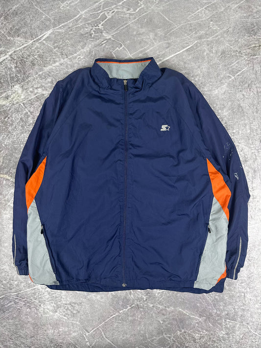 Vintage 00s Starter Brand Colour Block Windbreaker (XL)
