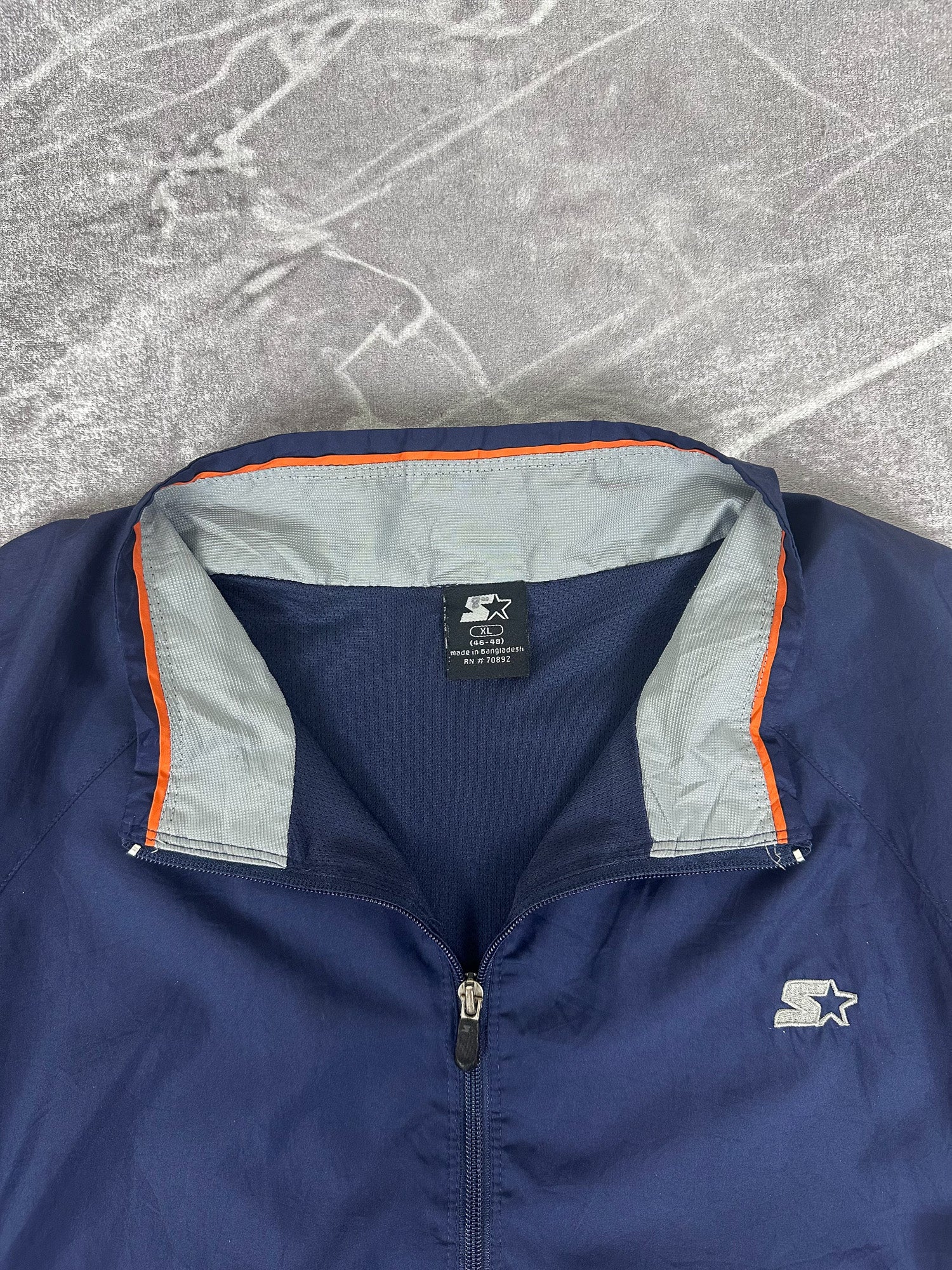 Vintage 00s Starter Brand Colour Block Windbreaker (XL)